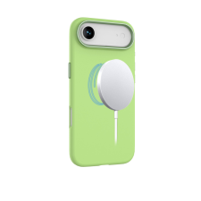 CELLECT Mágneses puha szilikon tok, iPhone Air, Neonzöld tok és táska