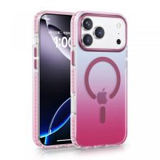 CELLECT Mágneses szilikon tok iPhone 17 Pro rózsaszín-átlátszó tok és táska