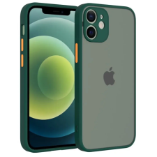 CELLECT Műanyag matt tok iPhone 13 Pro zöld-narancssárga tok és táska