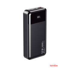 CELLECT Power bank PR192 PD20W,20000mAh, Fekete power bank