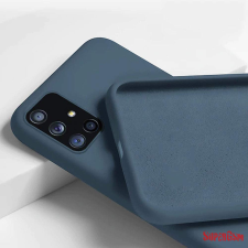 CELLECT Premium szilikon tok, iPhone 14 Plus, Kék tok és táska