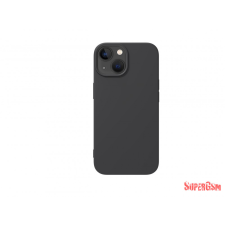 CELLECT Premium szilikon tok, iPhone 15, Fekete tok és táska