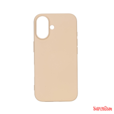 CELLECT Premium szilikon tok, iPhone 16 Plus, Édes barack tok és táska