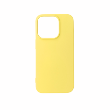 CELLECT Premium szilikon tok, iPhone 16 Pro, Citroms. tok és táska