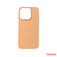 CELLECT Premium szilikon tok, iPhone 16 Pro Max, Narancs tok és táska