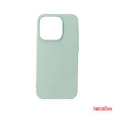 CELLECT Premium szilikon tok, iPhone 16 Pro, Türkíz tok és táska