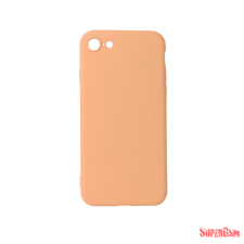 CELLECT Premium szilikon tok, iPhone SE 2022/2020/8/7, Narancs tok és táska