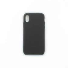 CELLECT Premium szilikon tok, iPhone XS, Szürke tok és táska