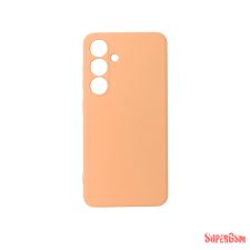 CELLECT Premium szilikon tok, Samsung S24 Plus, Narancs tok és táska