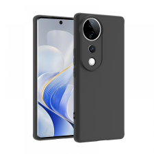 CELLECT Premium szilikon tok, Vivo V40 5G, Fekete (CEL-PREM-VIVO-V40-BK) tok és táska
