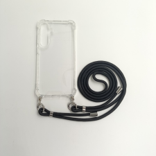 CELLECT Sam A35 5G TPU+PC Átlát.tok,Fekete zsinórral tok és táska