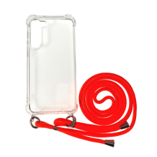 CELLECT Sam S23 Plus TPU+PC Átlát.tok,Narancssár. zsinórra tok és táska