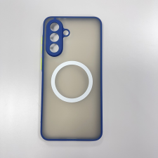 CELLECT Samsung A36 mágneses műanyag tok, kék-zöld tok és táska