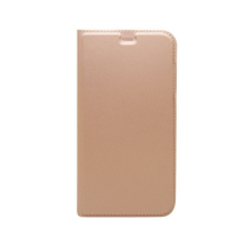 CELLECT Samsung Galaxy A13 4G oldalra nyíló tok, rozéarany tok és táska