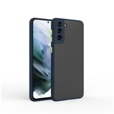 CELLECT Samsung S21 Plus műanyag tok, kék, zöld tok és táska