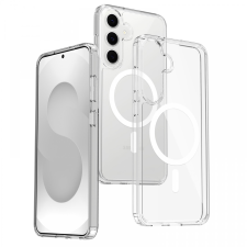 CELLECT Samsung S25 FE mágneses tok, Átlátszó (CEL-MAG-S25FE-TP) tok és táska