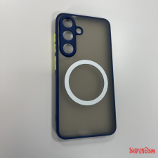 CELLECT Samsung S25 mágneses műanyag tok, kék,zöld tok és táska