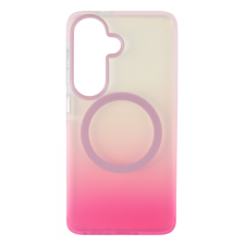 CELLECT Samsung S26 Plus mágneses tok, Pink-Átlátszó tok és táska