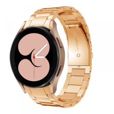 CELLECT Samsung Watch 4/5 fém óraszíj,20mm,RoseG okosóra kellék