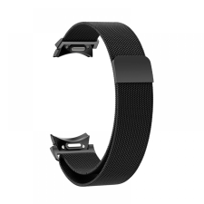 CELLECT Samsung Watch 6 Mágneses Fém szíj 20mm - Fekete (5999112877264) okosóra kellék