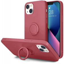CELLECT szilikon tok gyűrűvel,iPhone12 Mini,Mályva tok és táska