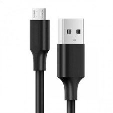 CELLECT USB-micro usb adatkábel, 1m, fekete kábel és adapter