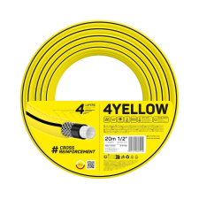 CELLFAST CELLFAST YELLOW 4 rétegű locsolótömlő 1/2″ 20m locsolótömlő