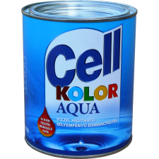 Cellkolor AQUA ZOMÁNCFESTÉK SELYEMFÉNYŰ 1L FEHÉR fal- és homlokzatfesték