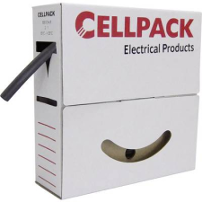 CellPack 127049 Zsugorcső ragasztó nélkül Fekete 4.80 mm Zsugorodási arány:2:1 10 m (127049) villanyszerelés