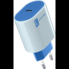 Cellular Line Cellularline ACHUSBCSMARTPD20WB mobiltelefon töltő Univerzális Kék Váltakozó áram Beltéri (ACHUSBCSMARTPD20WB)