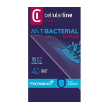 CELLULARLINE ANTIBIOM Apple iPhone 11 Pro Max képernyővédő üveg (antibakteriális, ultravékony, 9H) fekete mobiltelefon kellék