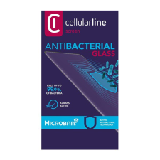 CELLULARLINE ANTIBIOM képernyővédő üveg (antibakteriális, ultravékony, 9H) FEKETE [Samsung Galaxy A52s 5G (SM-A528)] (TEMPMICRCAGALA52K) mobiltelefon kellék