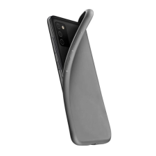 CELLULARLINE CHROMA szilikon telefonvédő (matt, mikrofiber plüss belső) FEKETE tok és táska