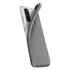 CELLULARLINE CHROMA szilikon telefonvédő (matt, mikrofiber plüss belső) FEKETE [Samsung Galaxy A21s (SM-A217F)] tok és táska