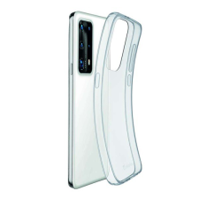 CELLULARLINE FINE szilikon telefonvédő (ultravékony) ÁTLÁTSZÓ [Huawei P40] (FINECP40T) tok és táska