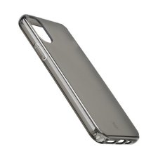 CELLULARLINE műanyag telefonvédő (szilikon keret, közepesen ütésálló, antibakteriális) FEKETE [Apple iPhone XR 6.1] tok és táska