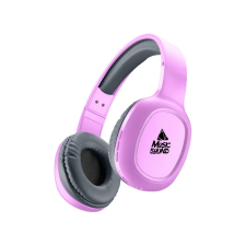 CELLULARLINE Music & Sound Bluetooth fejhallgató - Rózsaszín (BTHEADBBASICMSP) fülhallgató, fejhallgató tok
