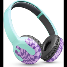 CELLULARLINE Music & Sound Bluetooth fejhallgató - Zöld (BTMUSICSOUNDFAN242) fülhallgató, fejhallgató tok