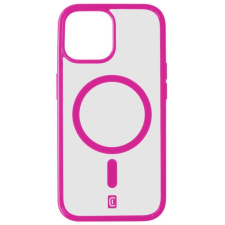 CELLULARLINE Pop Mag hátlap Magsafe támogatással Apple iPhone 15 Plus készülékhez, átlátszó / rózsaszín (POPMAGIPH15MAXF) tok és táska