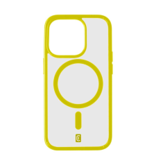 CELLULARLINE Pop MagSafe Case MAG Apple iPhone 15 Pro hátlap átlátszó zöld (POPMAGIPH15PROL) tok és táska