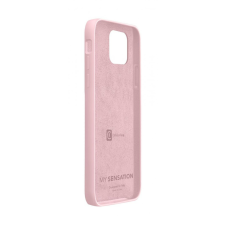 CELLULARLINE Protective silicone cover Sensation for Apple iPhone 12 Pro Max, old pink mobiltelefon kellék