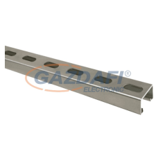  CELO 41213000P20 profil C-sín perforált 41x21x3000 villanyszerelés