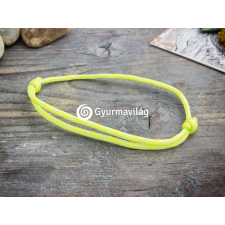  Célravezető sárga paracord karkötő karkötő