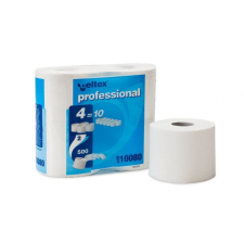 CELTEX Professional compact toalettpapír 2 réteg, 500 lap, 55m, 4 tekercses, 10csomag/zsák higiéniai papíráru
