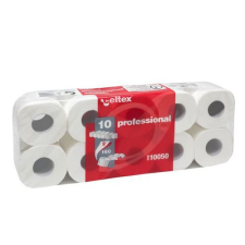 CELTEX Professional WC-papír 2 rétegű, 11 cm, 17,6 m, 100 % fehér, 10 tekercs higiéniai papíráru
