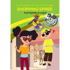 Centrál Médiacsoport Shopping Spree - Gyerekjáték az angol! (DVD rajzfilmmel) gyermek- és ifjúsági könyv