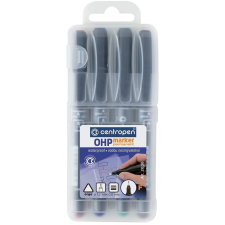 Centropen 2636/4 F Marker szett, tokban (8595013611326) filctoll, marker