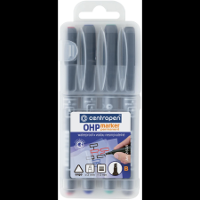 Centropen 2638 - tartós, OHP, 4db (8595013611883) filctoll, marker