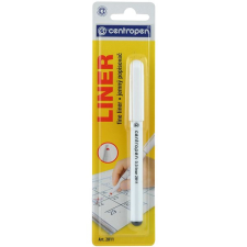 Centropen 2811 Liner, fekete filctoll, marker