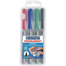 Centropen 2846/4 Marker szett, tokban (8595013612392) filctoll, marker